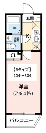 VISTA柏の物件間取画像